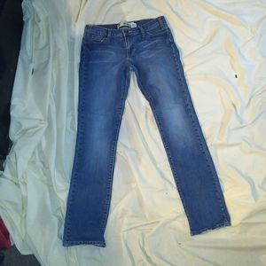 Size 4 GAP jeans. Denim blue. Skinny Stretch.